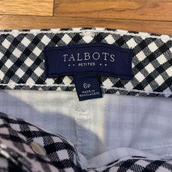 Talbots 6p checkered skirt - Picture 3 of 3